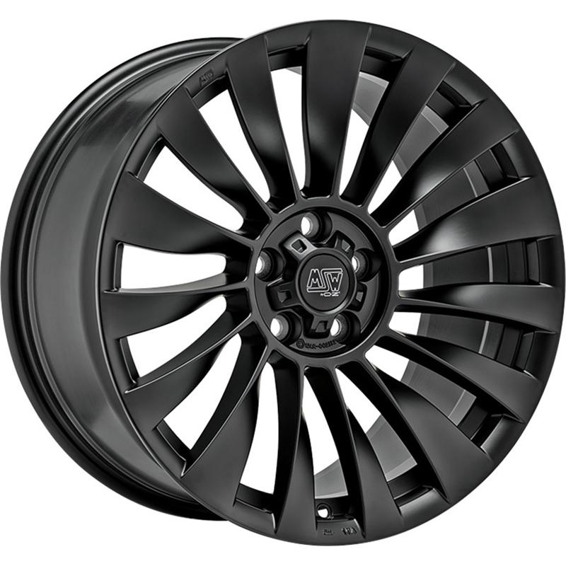 MSW 37-T MATT BLACK 5 foriTesla Model 3 2017